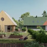Дом как архитектурный рецепт модульных деревянных домов в Чехии
