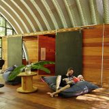 Арочный дом для творческого отдыха в Бразилии