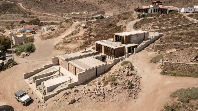 Martha House 23 Земляной террасный дом в Мексике