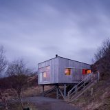 Дом и студия из лиственницы в Шотландии