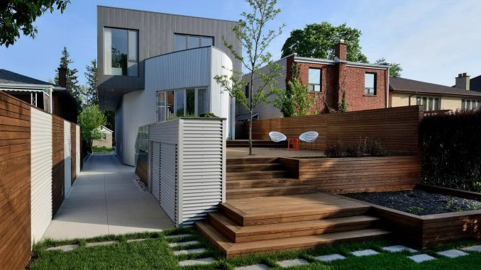 Модернистский дом в Канаде