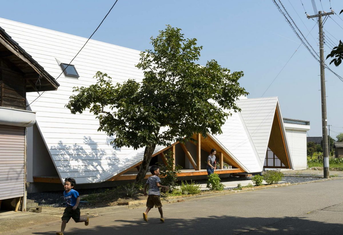 Деревенский дом в Японии