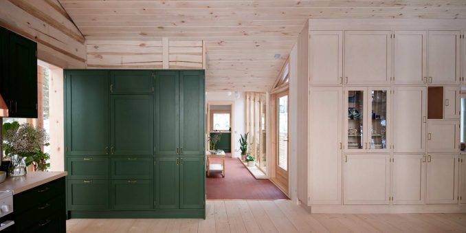 Дачный дом в Финляндии, как шкатулка для драгоценностей 