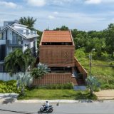 Кирпичный дом для пяти женщин во Вьетнаме