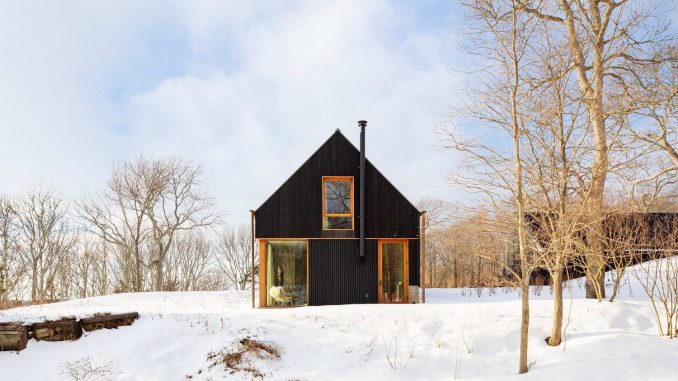 Дом для семейного отдыха в стиле barnhouse в США