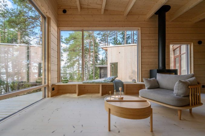 Дачный дом для семейного отдыха в Финляндии 
